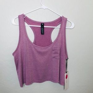 Yoga-Lic-Ious Work Out Active Wear Tank Top Solid